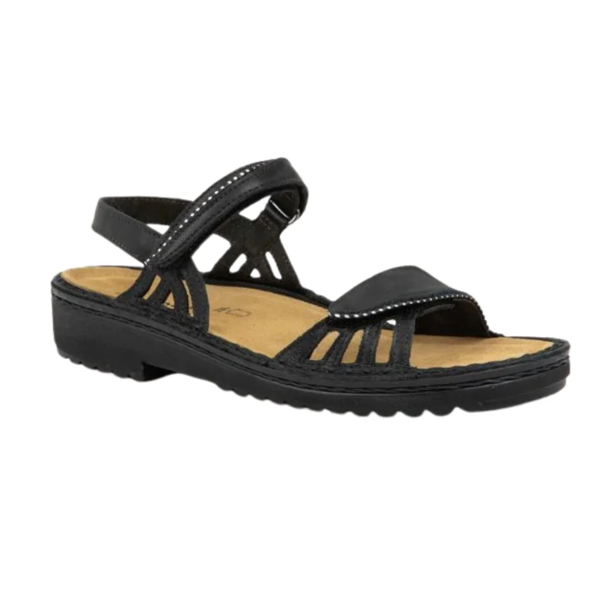 Anika | Leather | Black