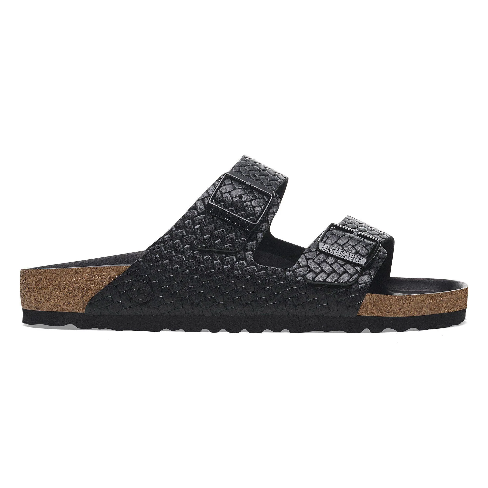 Arizona | Leather | Woven Embossed Black - Image 4
