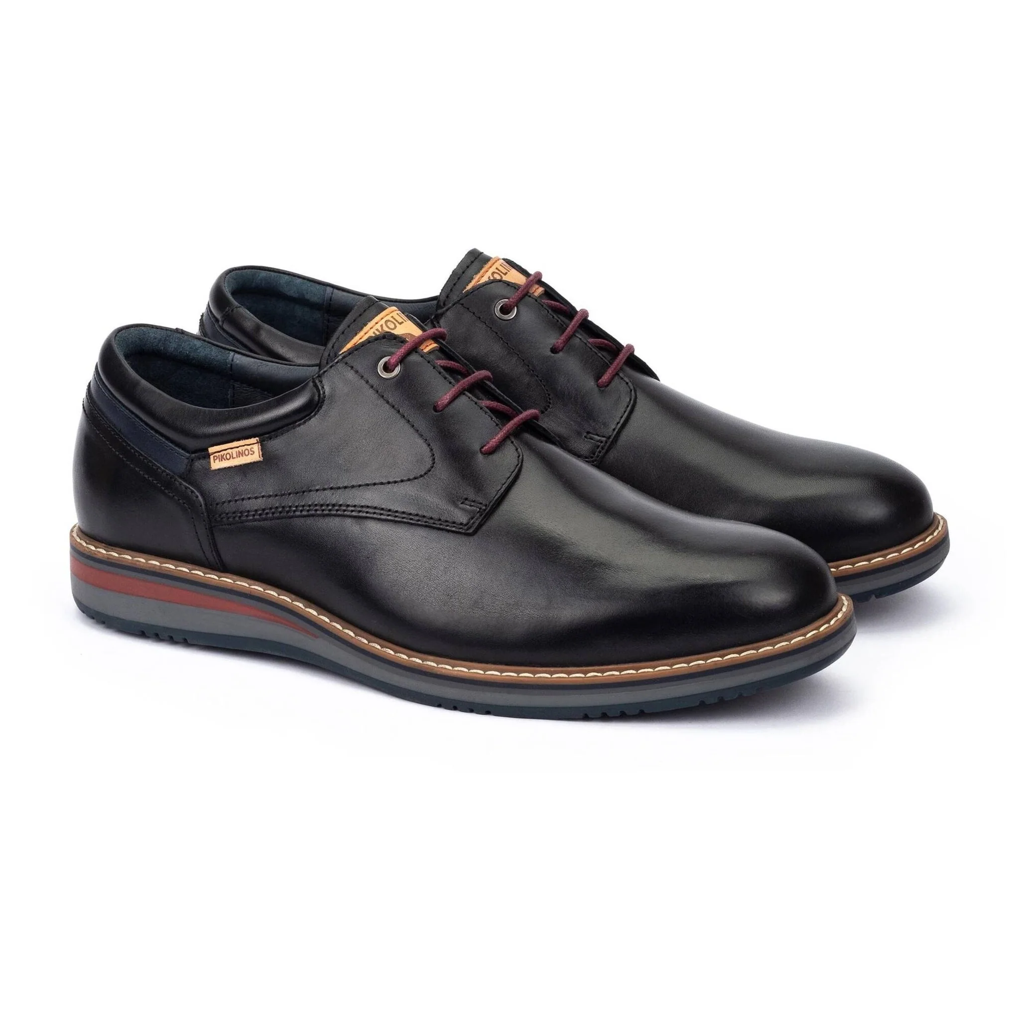 Avila Lace-Up | Men | Leather | Black - Image 3