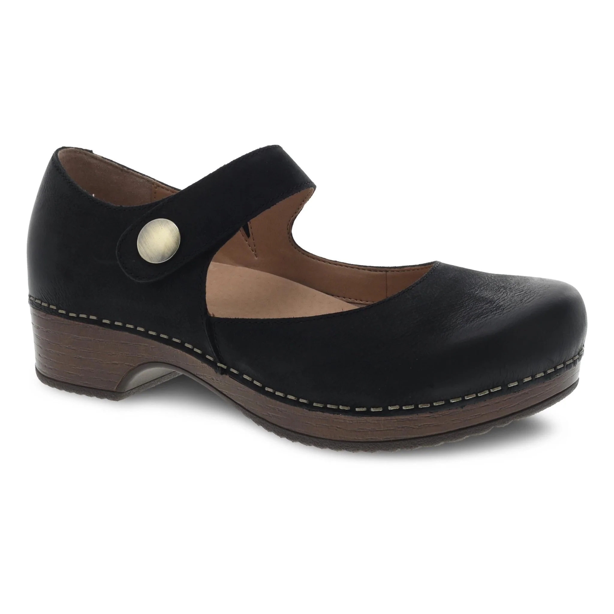 Beatrice | Burnished Nubuck | Black