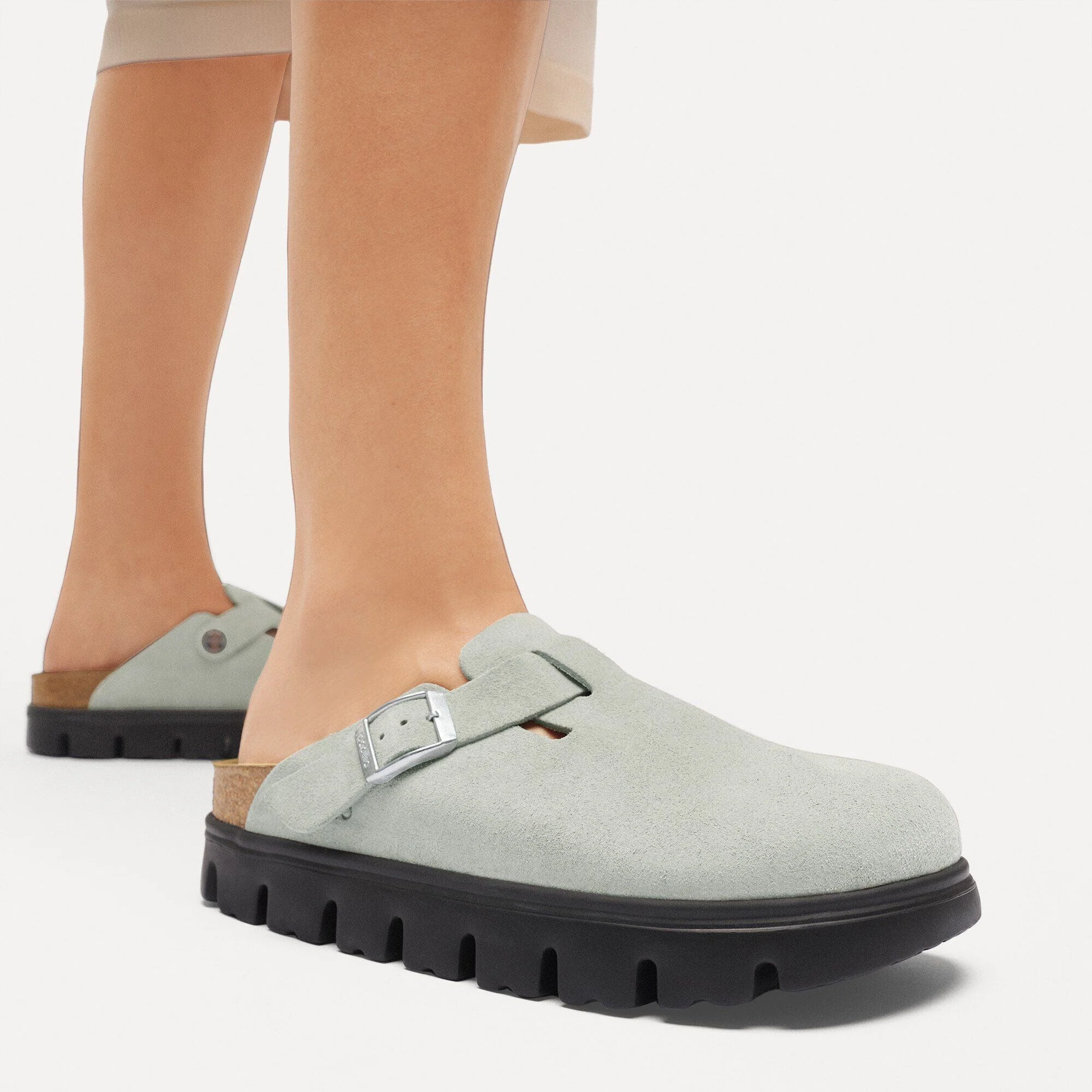 Boston Chunky | Suede | Pure Sage - Image 2