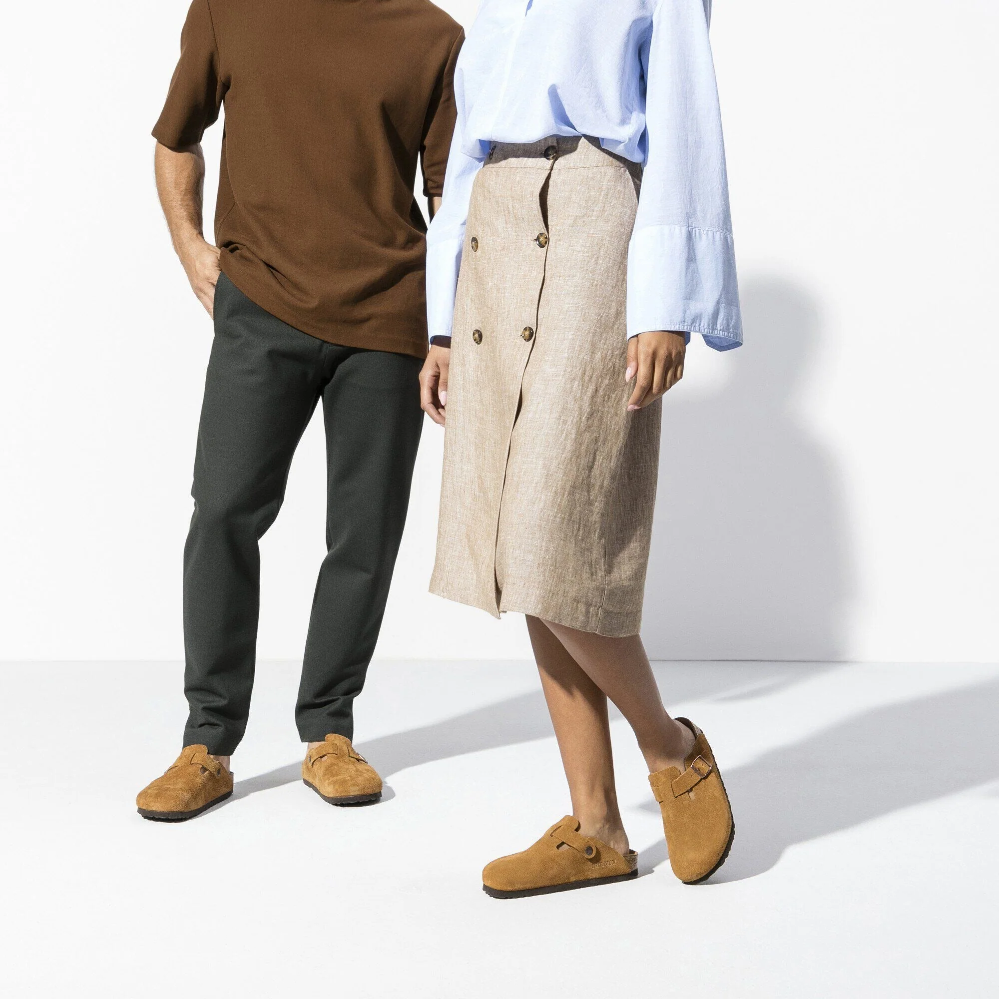 Boston | Soft Footbed | Suede | Mink - Image 4