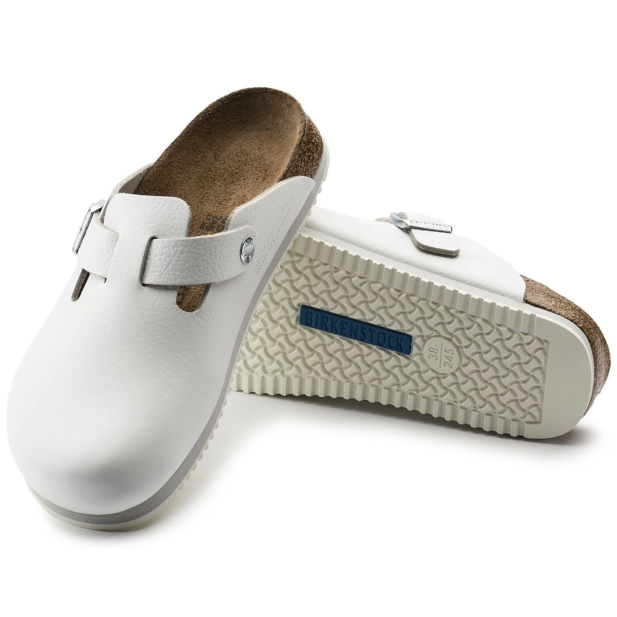 Boston Super Grip | Leather | White - Image 6