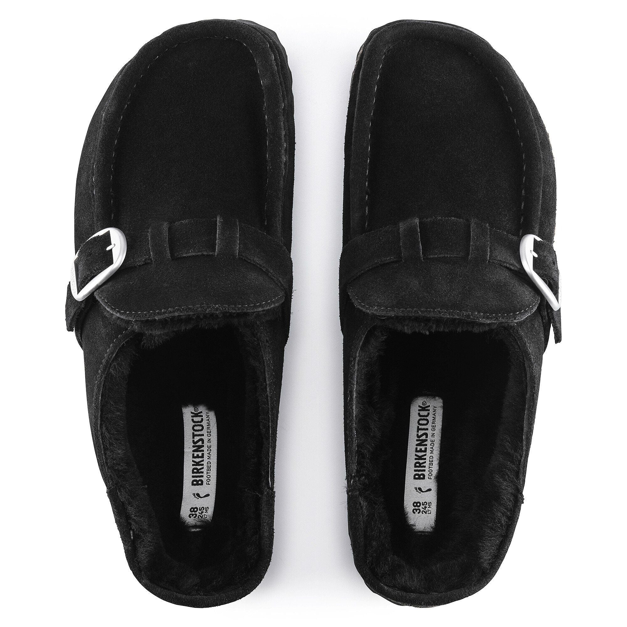 Buckley Shearling | Suede | Black - Image 4