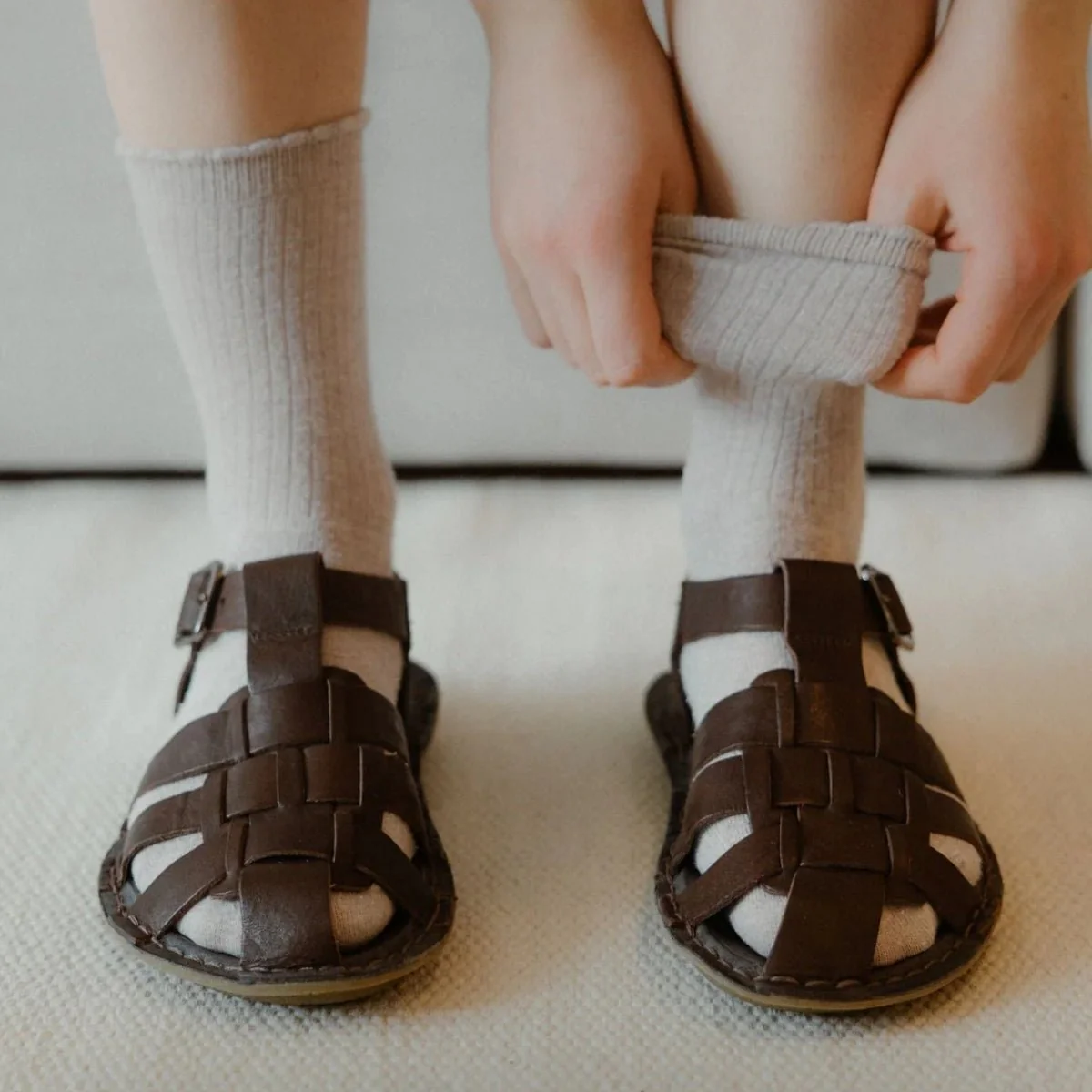 Capri | Leather | Cocoa Brown - Image 3