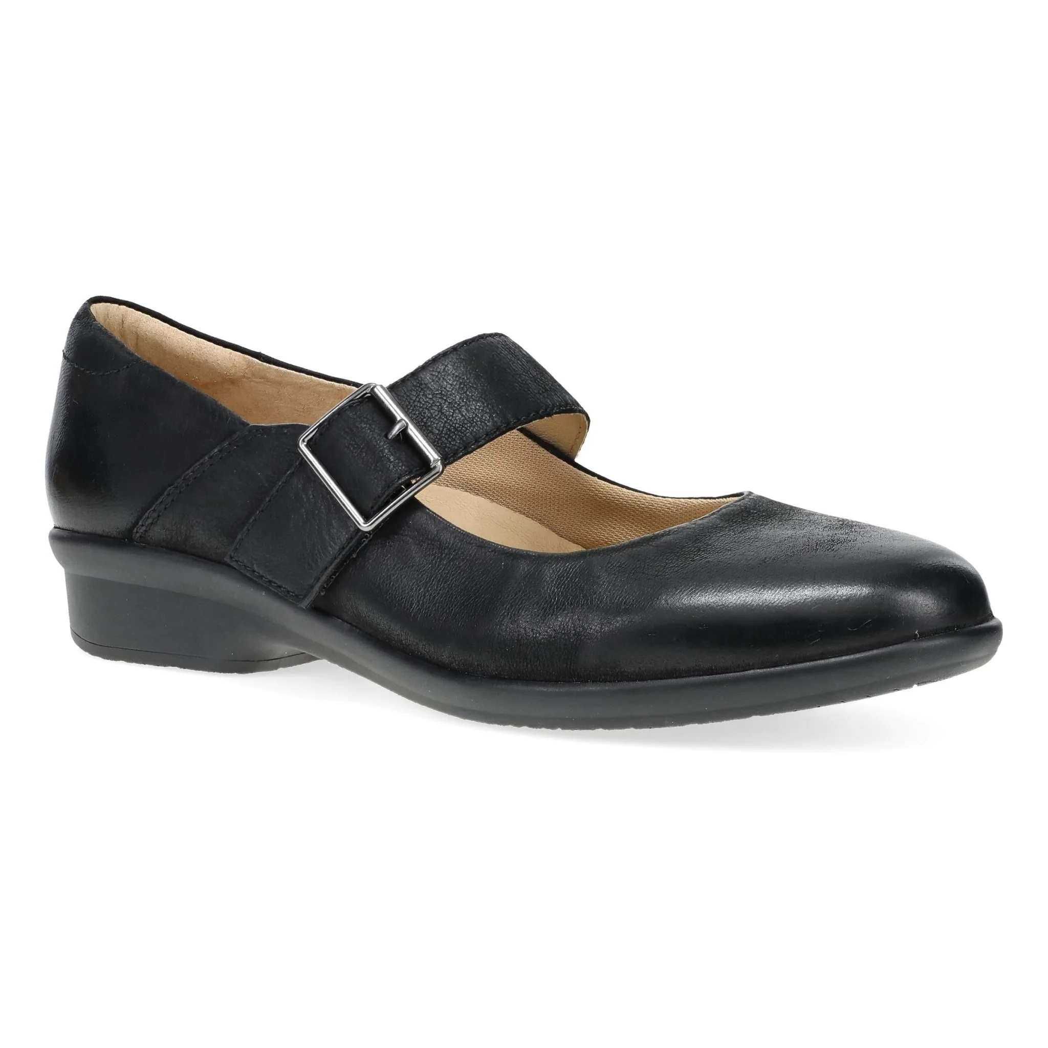 Collette | Burnished Nubuck | Black