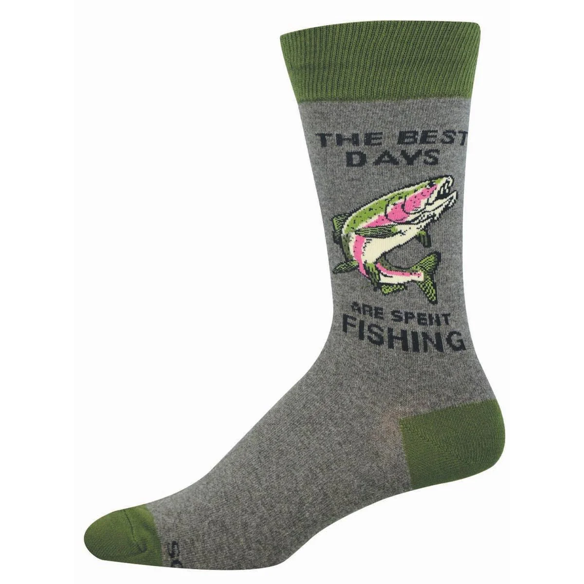 Days Spent Fishing | Men | Gray Heather