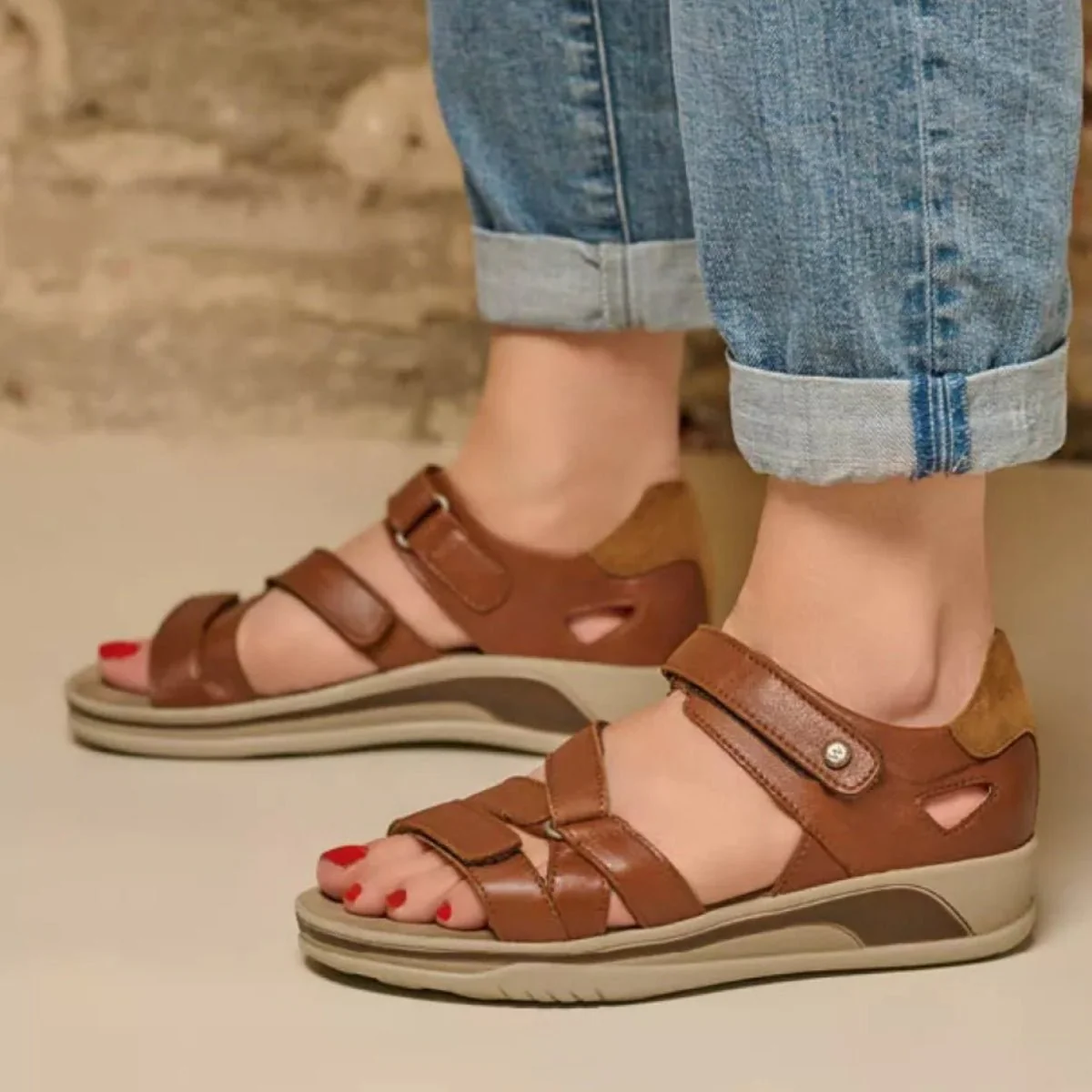 Desh | Leather | Cognac - Image 2