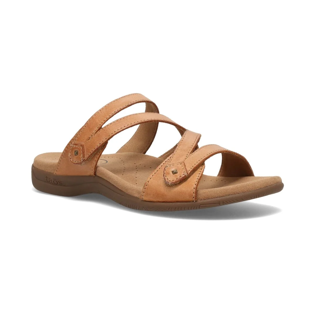 Double U | Leather | Caramel