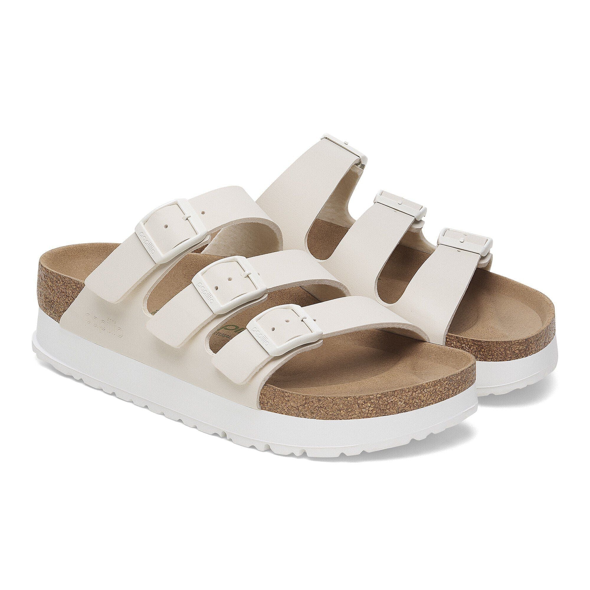 Florida III Flex Platform | Vegan | Birko-Flor | Eggshell