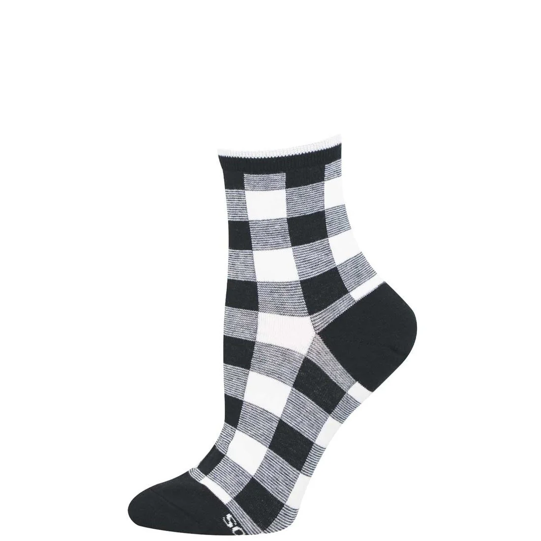 Gingham Plaid | Women | Black/White