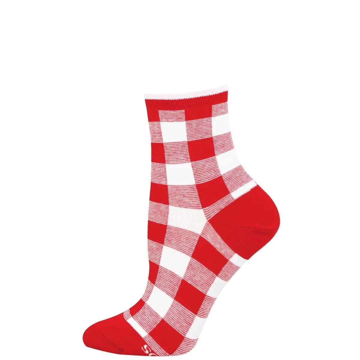 Gingham Plaid | Women | Red/White