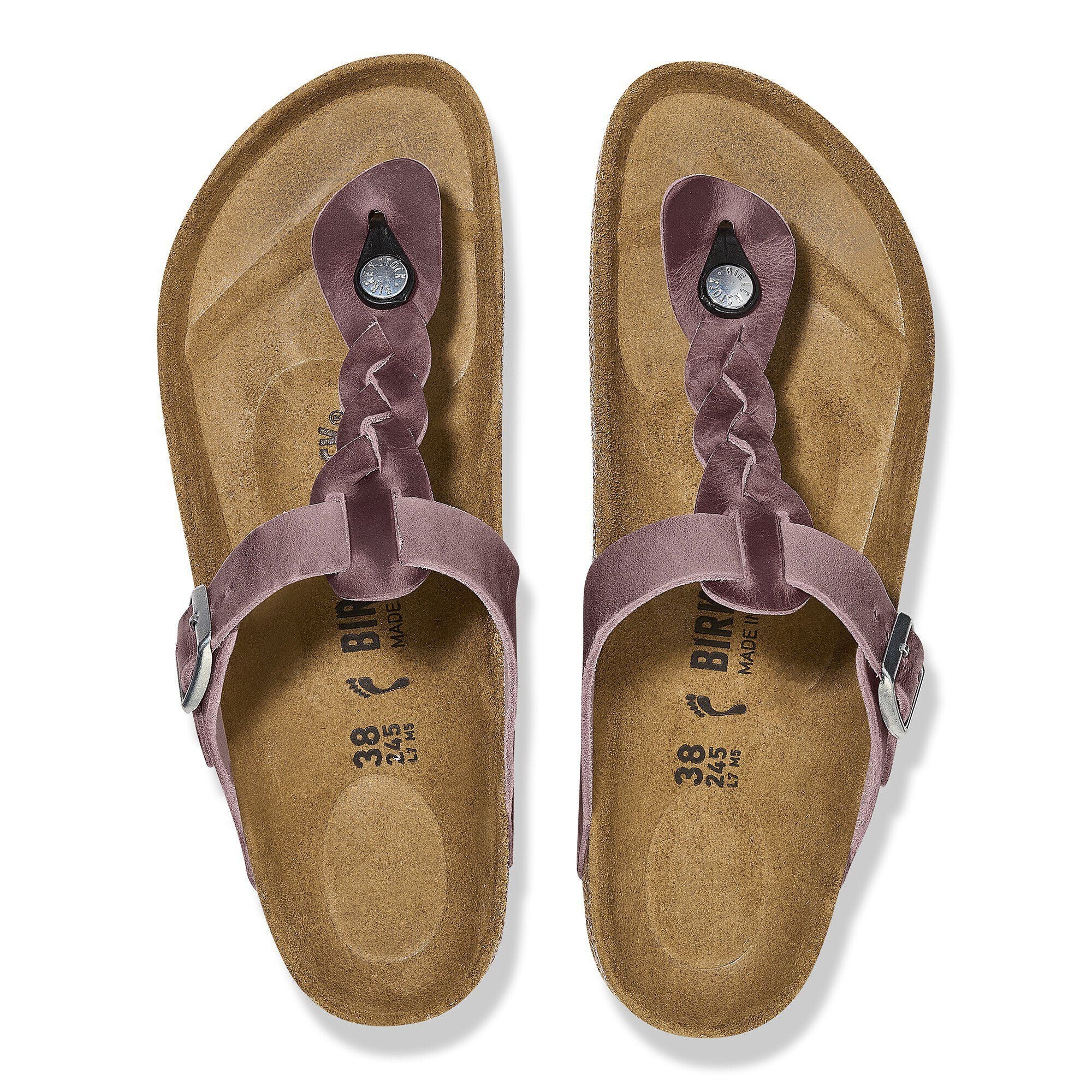 Gizeh Braided | Oiled Leather | Lavender - Image 4