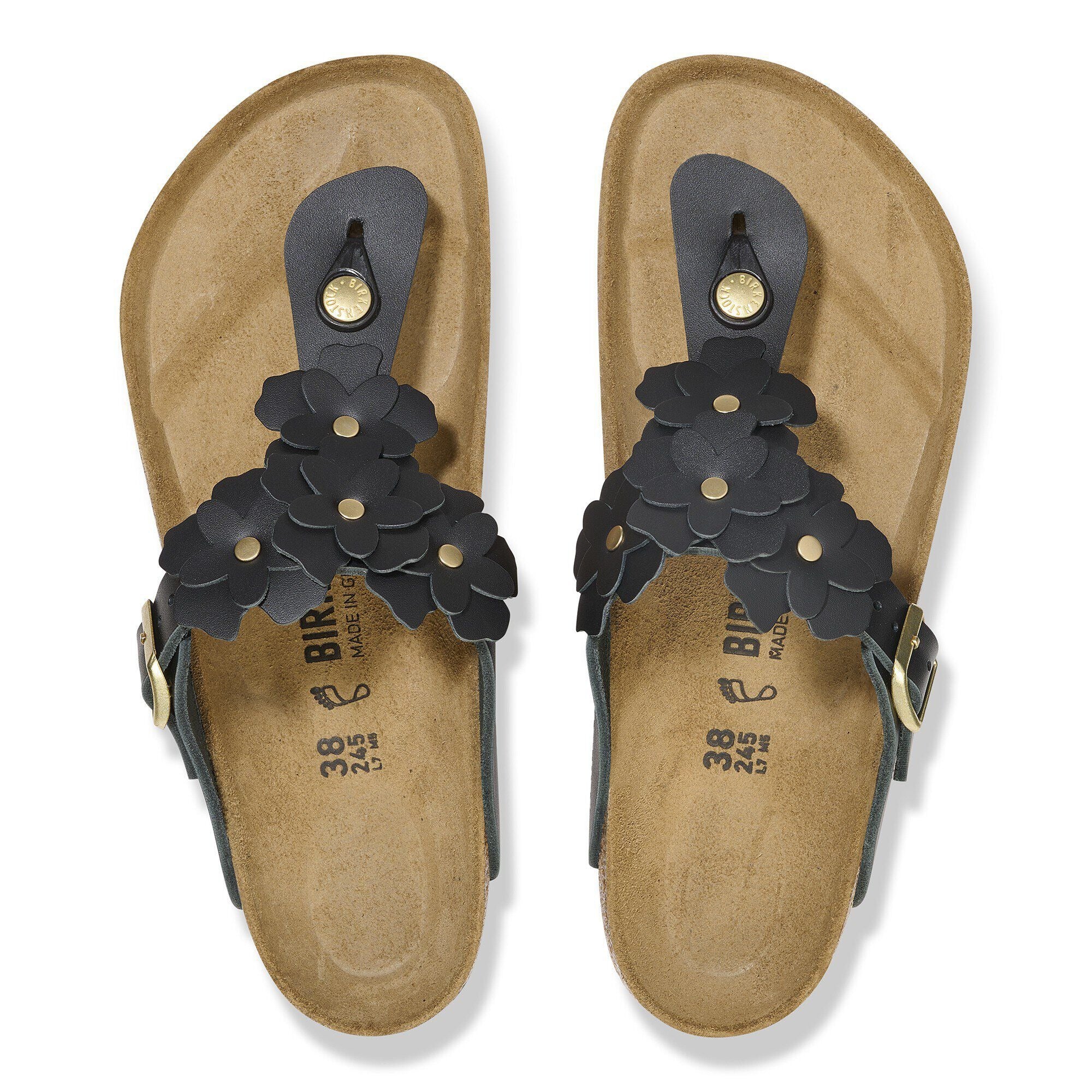 Gizeh Flower | Leather | Black - Image 4