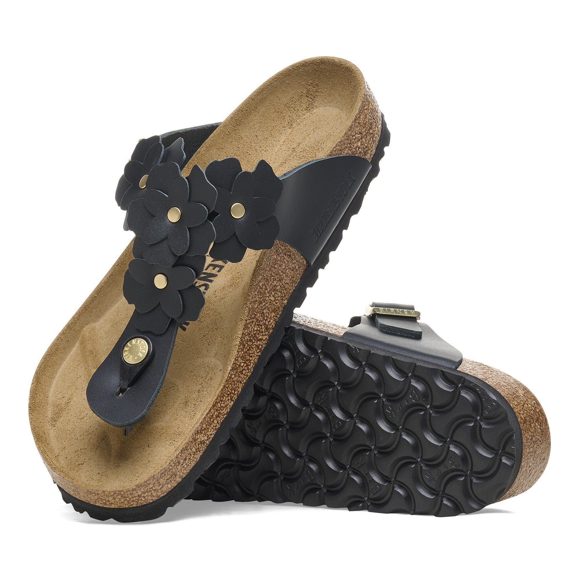 Gizeh Flower | Leather | Black - Image 6