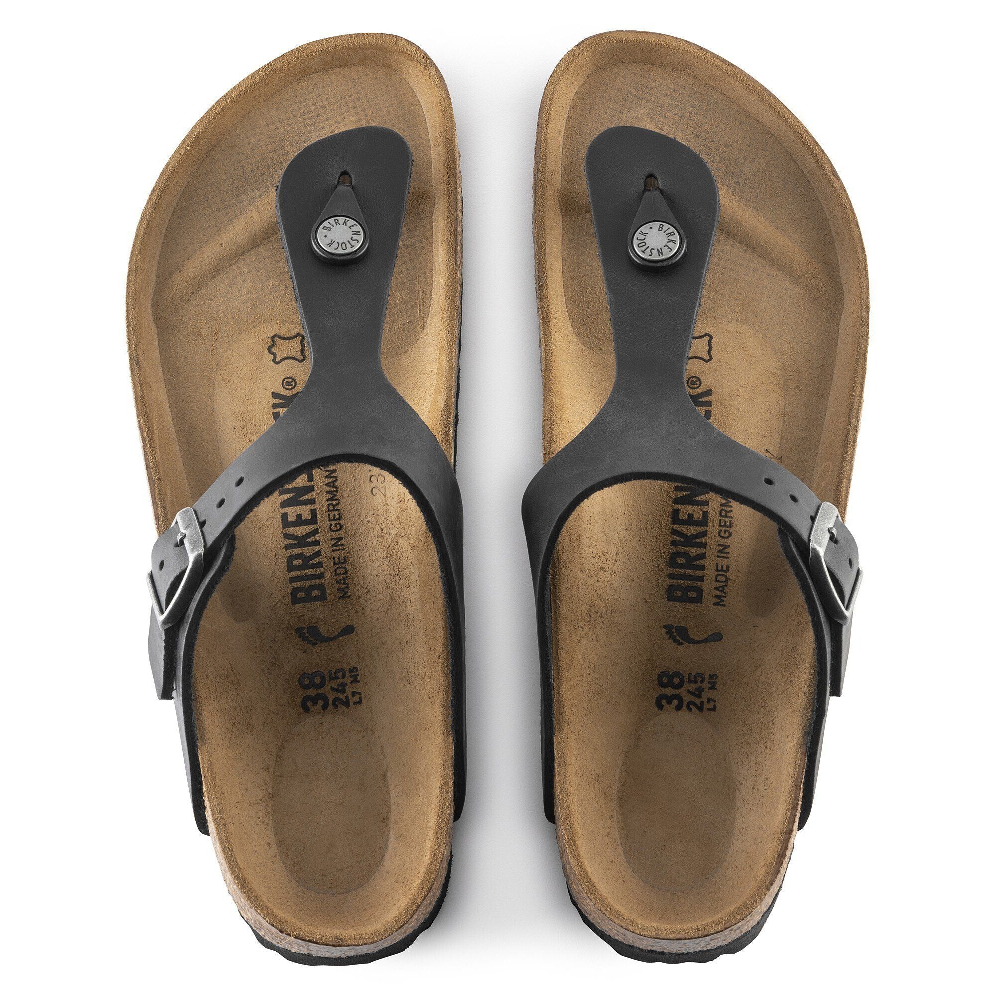 Gizeh | Oiled Leather | Black - Image 4