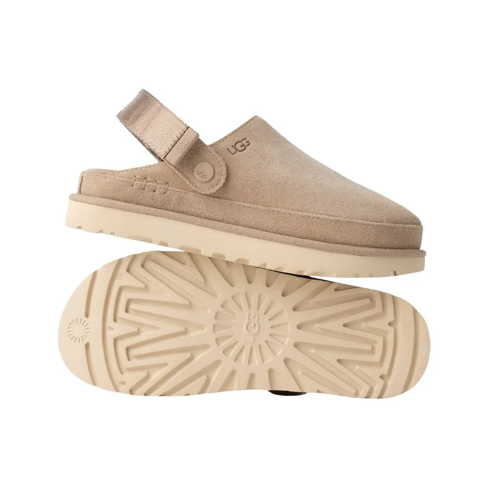 Goldenstar Clog | Women | Suede | Sand - Image 4