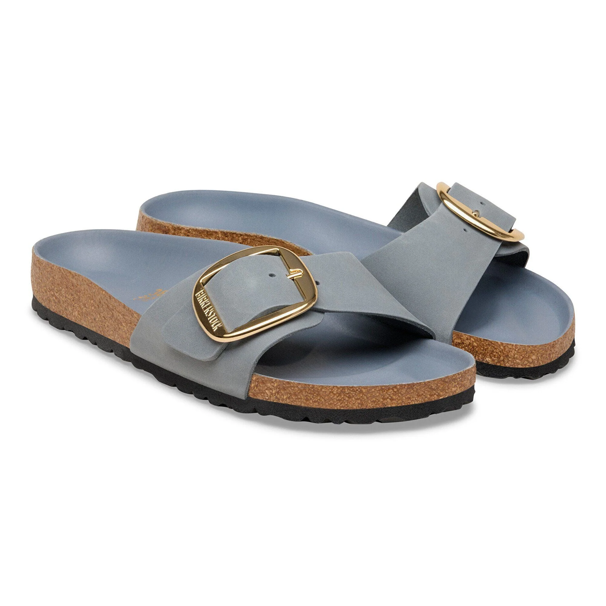 Madrid Big Buckle | Oiled Leather | Basalt Gray