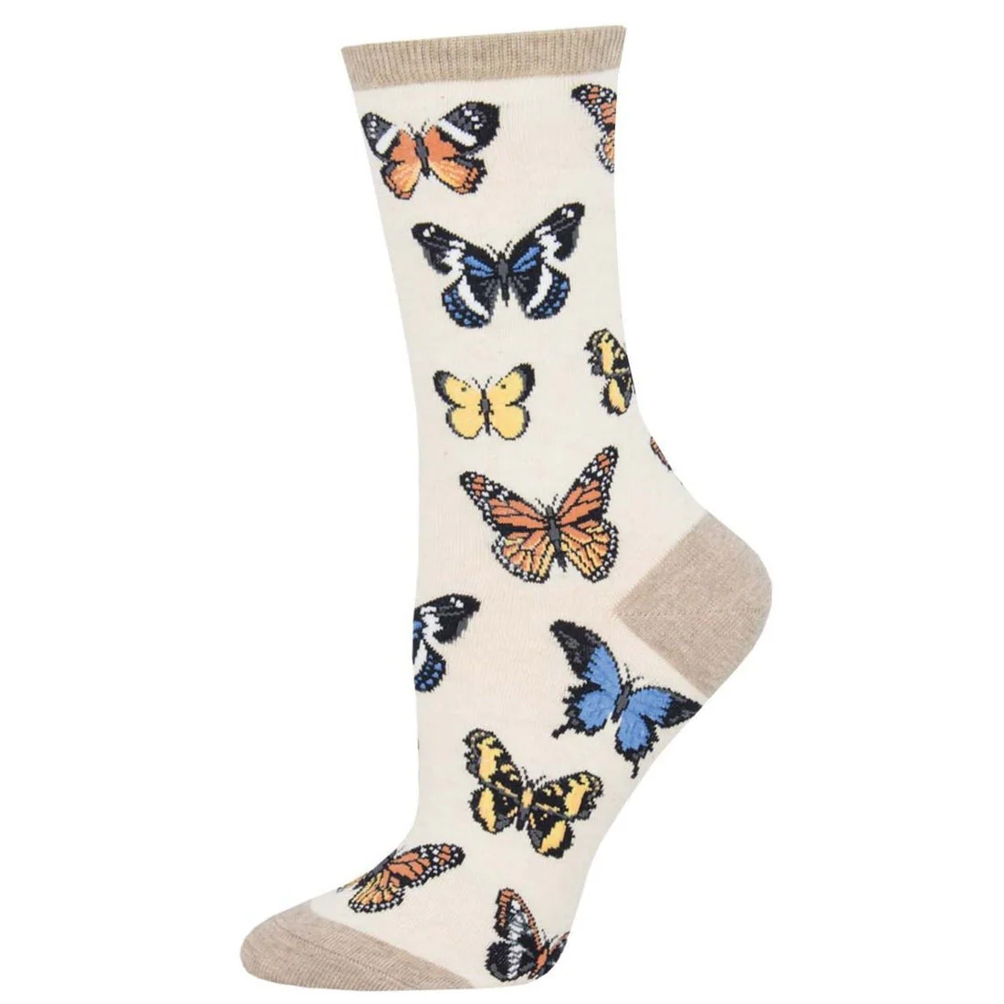 Majestic Butterflies | Women | Ivory Heather