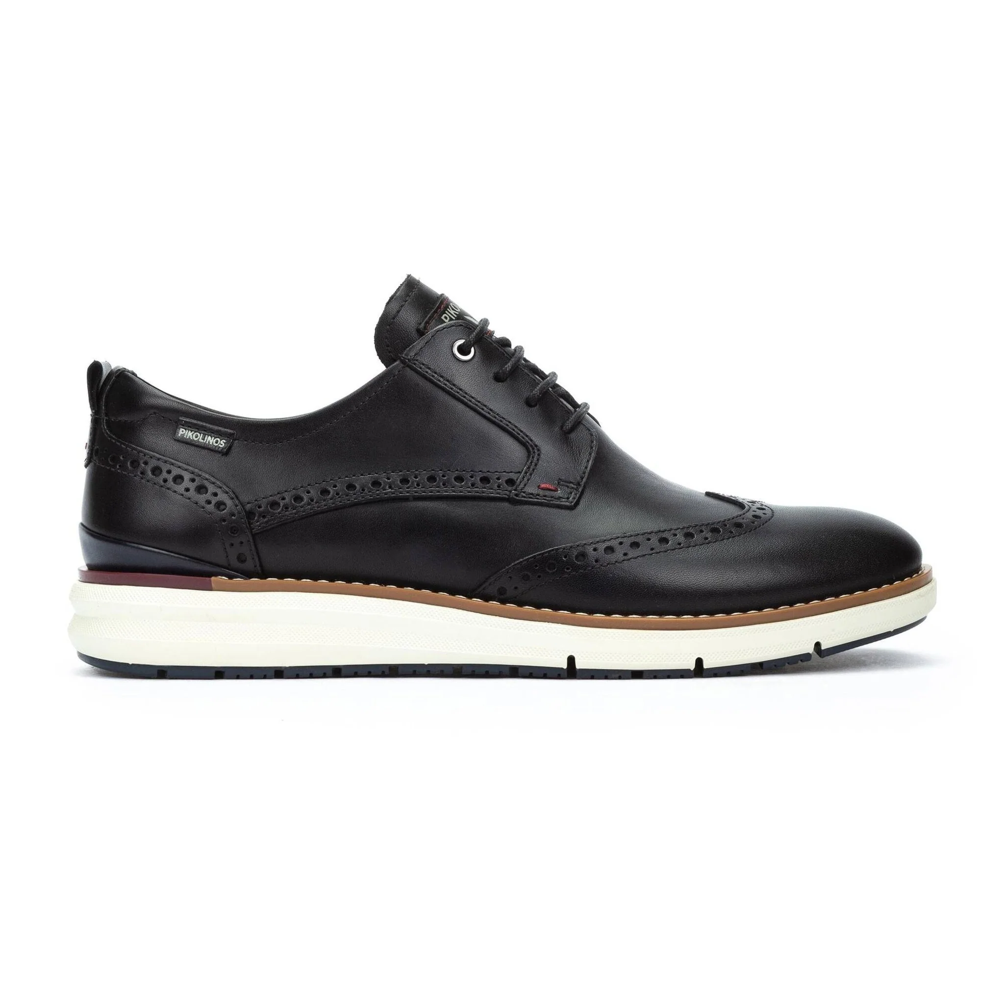 Manacor Wingtip Lace-Up | Men | Leather | Black