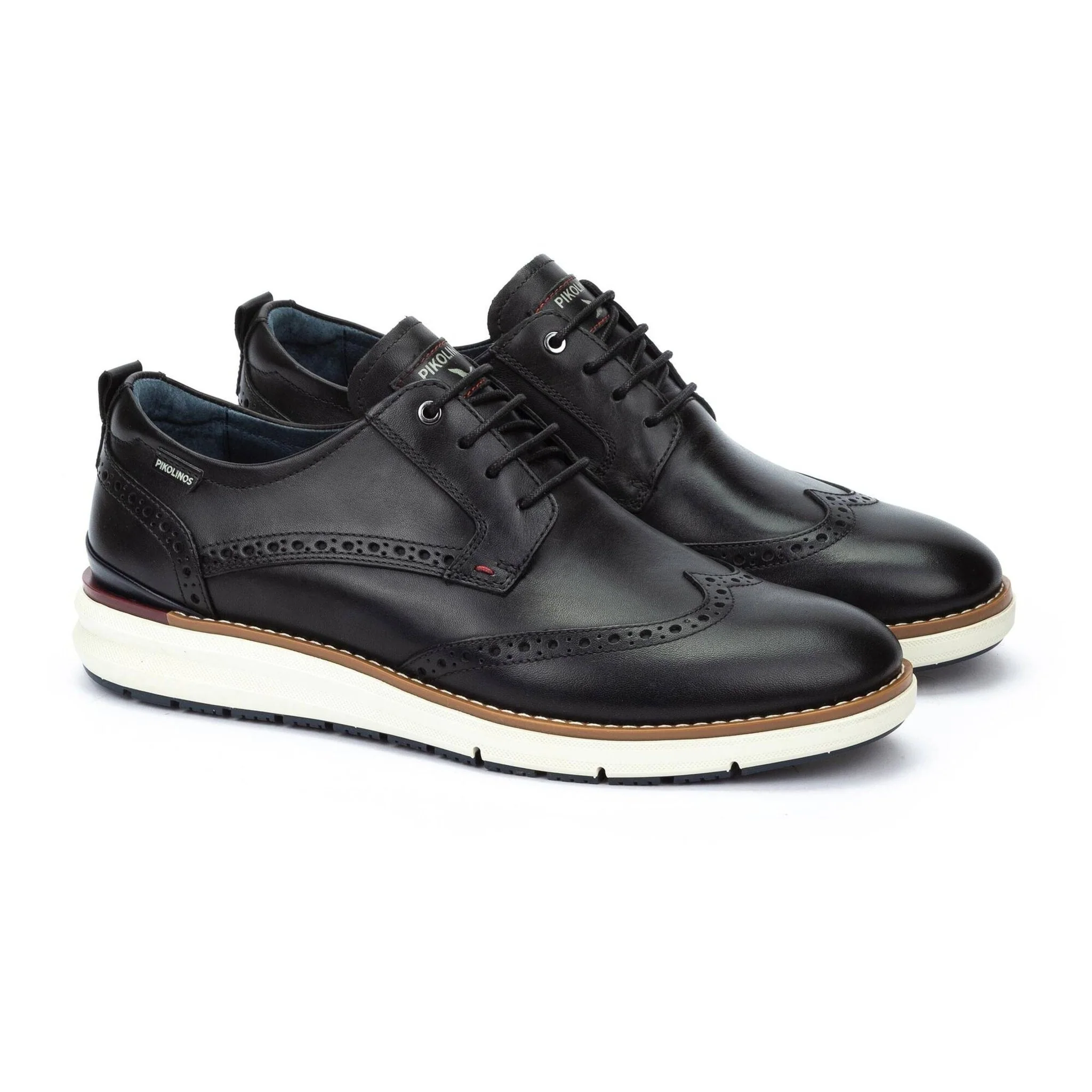 Manacor Wingtip Lace-Up | Men | Leather | Black - Image 3