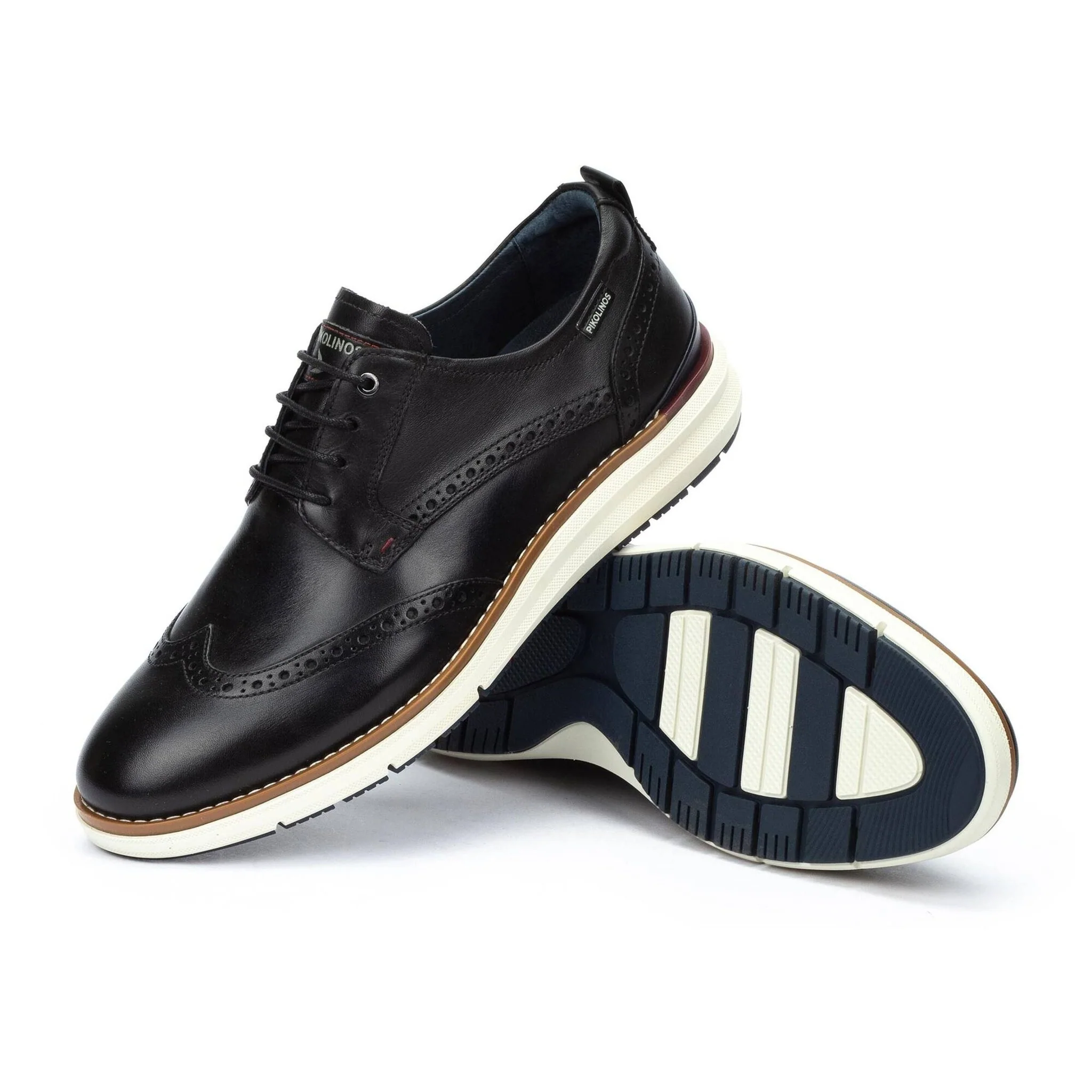 Manacor Wingtip Lace-Up | Men | Leather | Black - Image 5