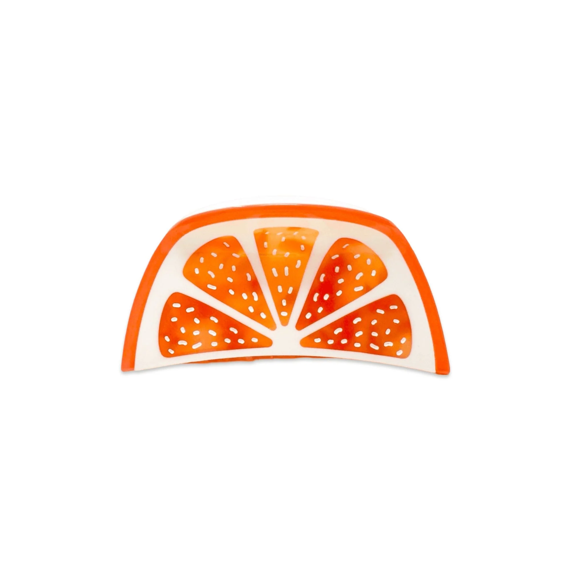 Midi Grapefruit Slice Hair Claw - Image 4