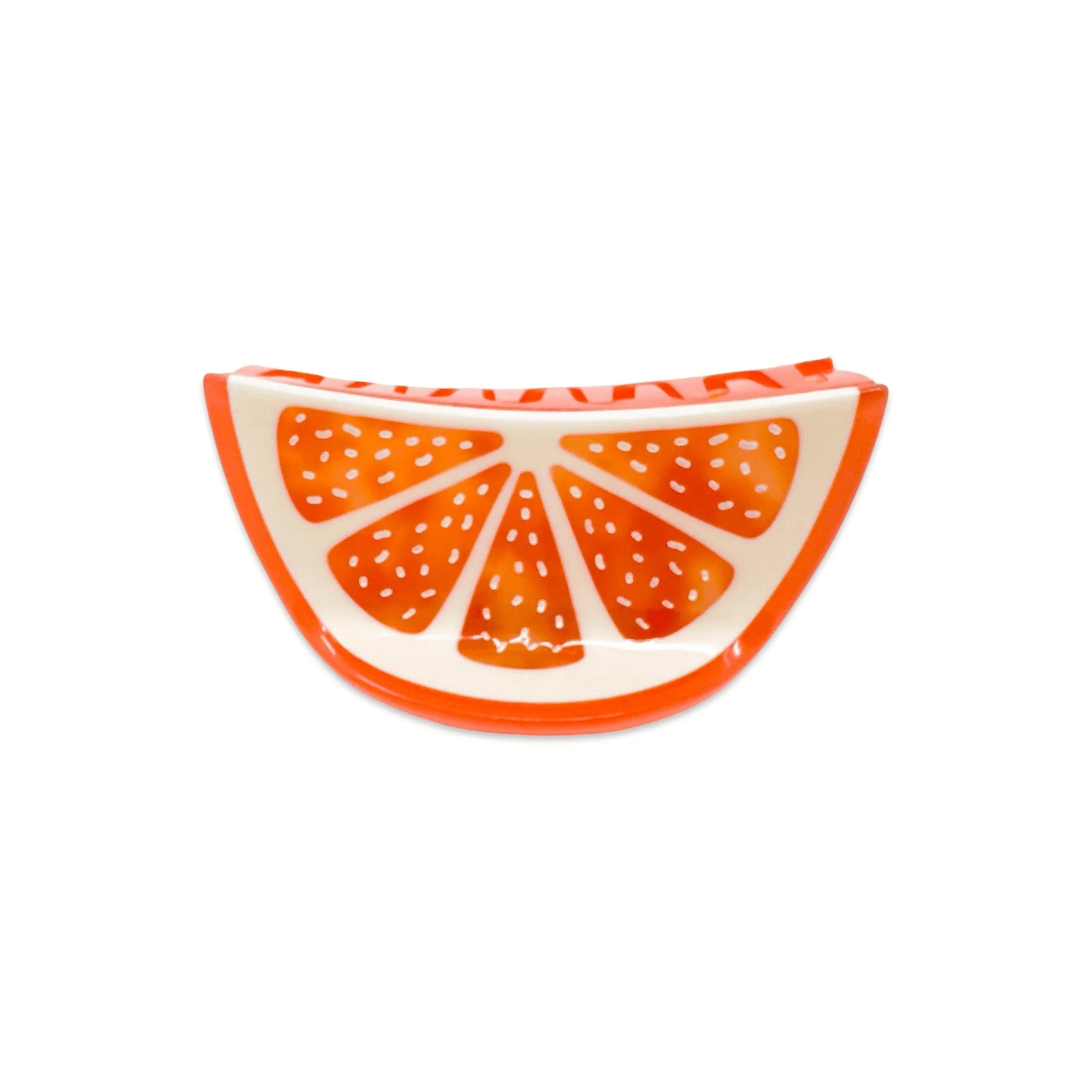 Midi Grapefruit Slice Hair Claw - Image 5