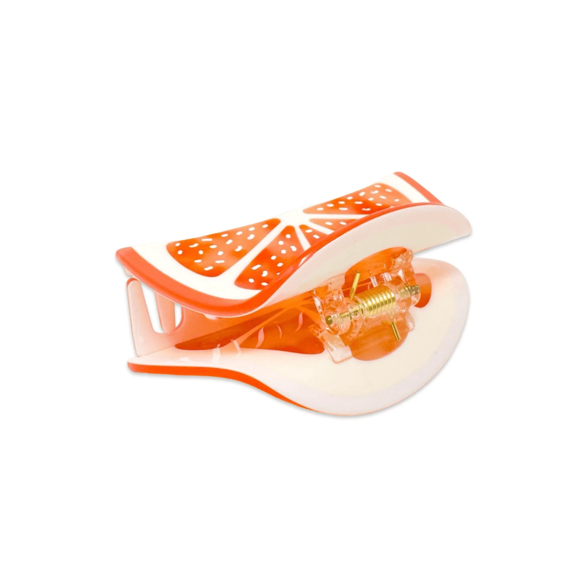 Midi Grapefruit Slice Hair Claw - Image 6