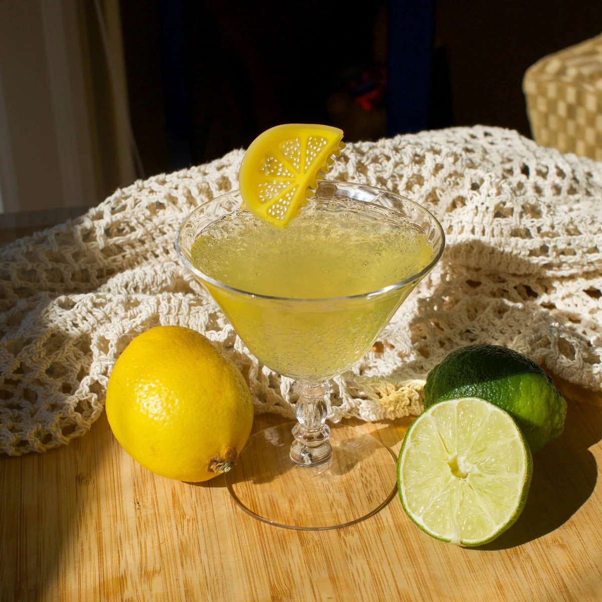 Mini Lemon Slice Hair Claw Clip - Image 3