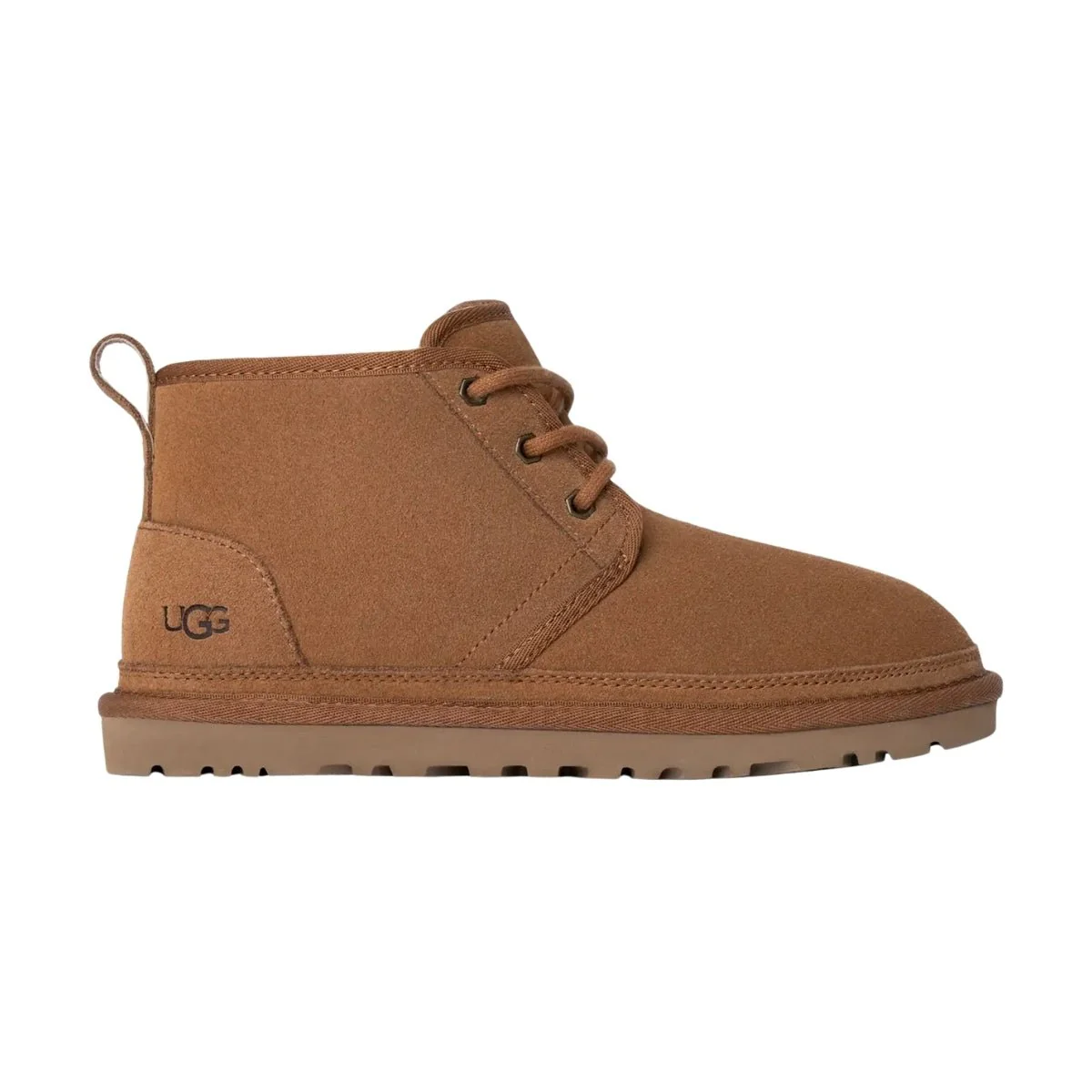 Neumel Shoe | Women | Suede/Sheepskin | Chestnut