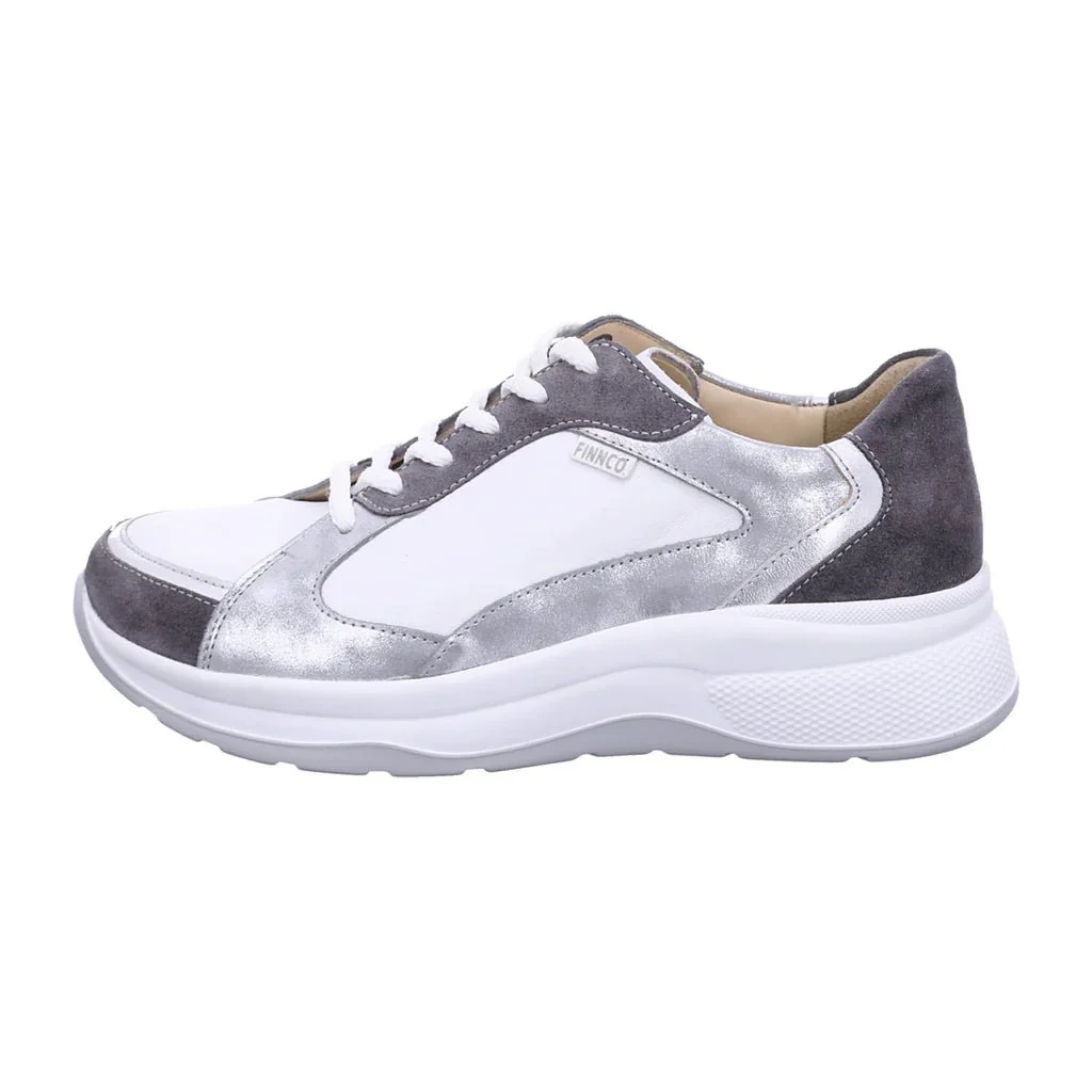 Piccadilly Trendline | Leather | White Silver - Image 2