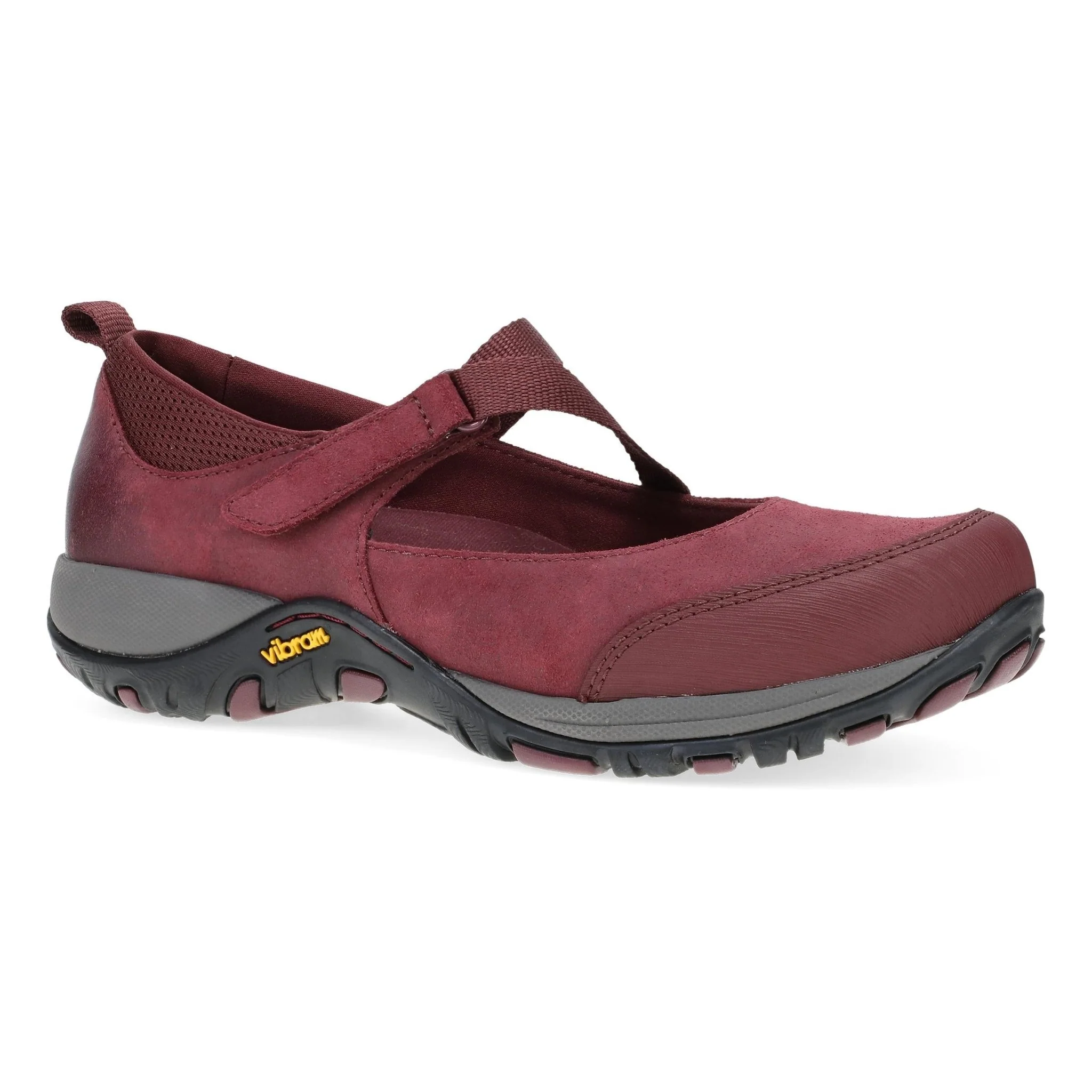 Primrose | Waterproof | Burnished Suede | Wine