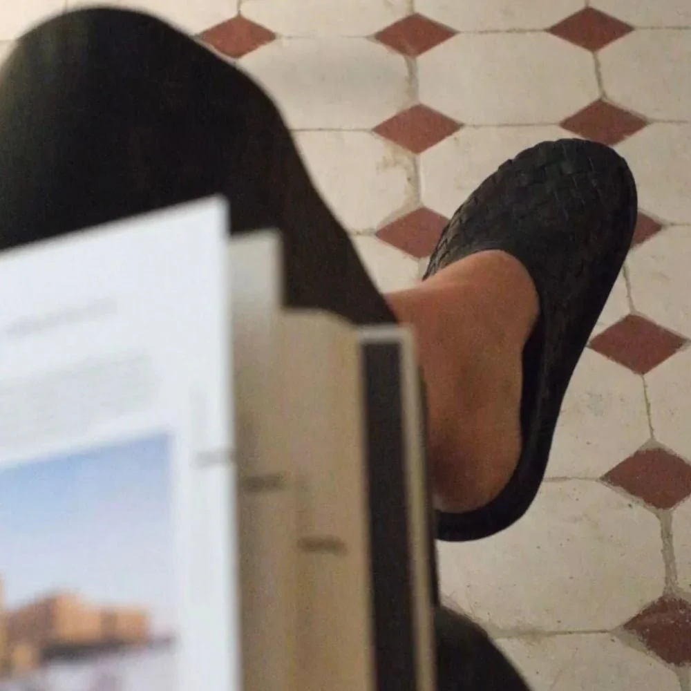 Roma Woven | Leather | Preto Black - Image 4