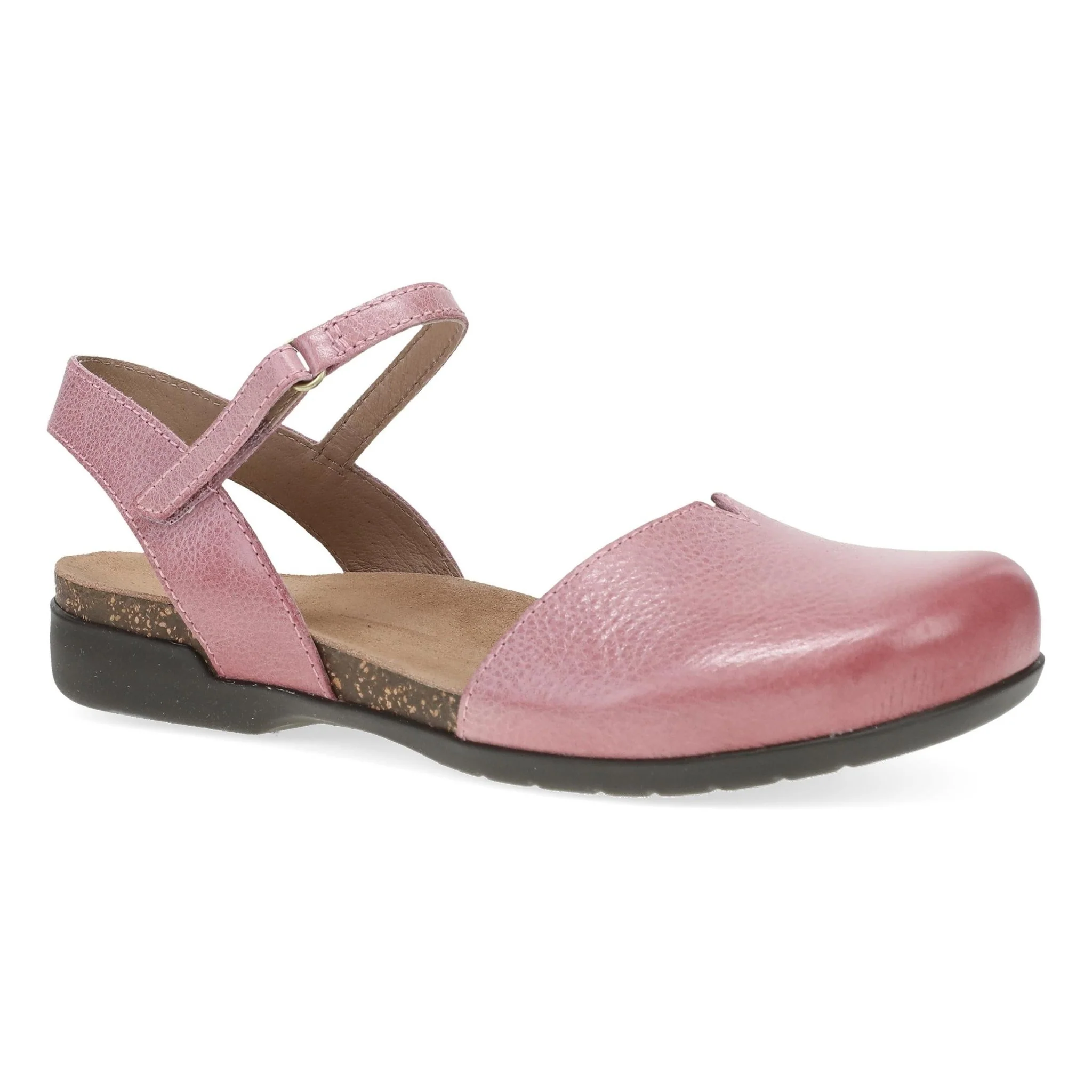 Rowan | Milled Burnished Leather | Pink