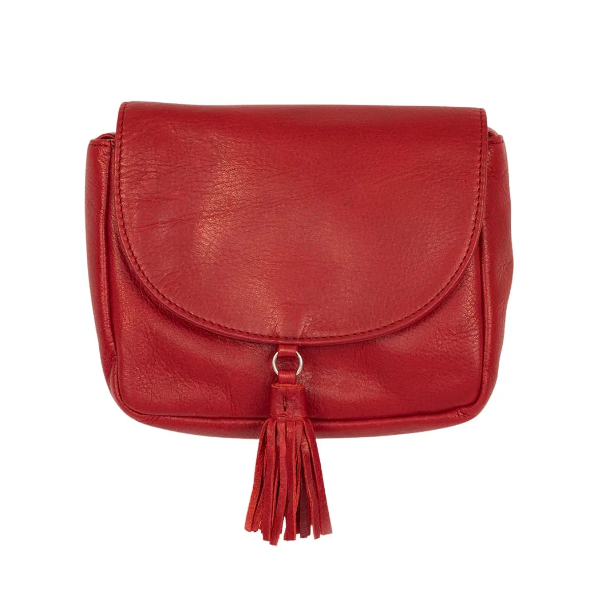 Ruthie Small Flap Crossbody | Garnet