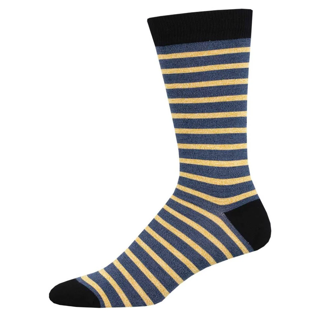 Sailor Stripe Socks | Bamboo | Men | Navy/Gold