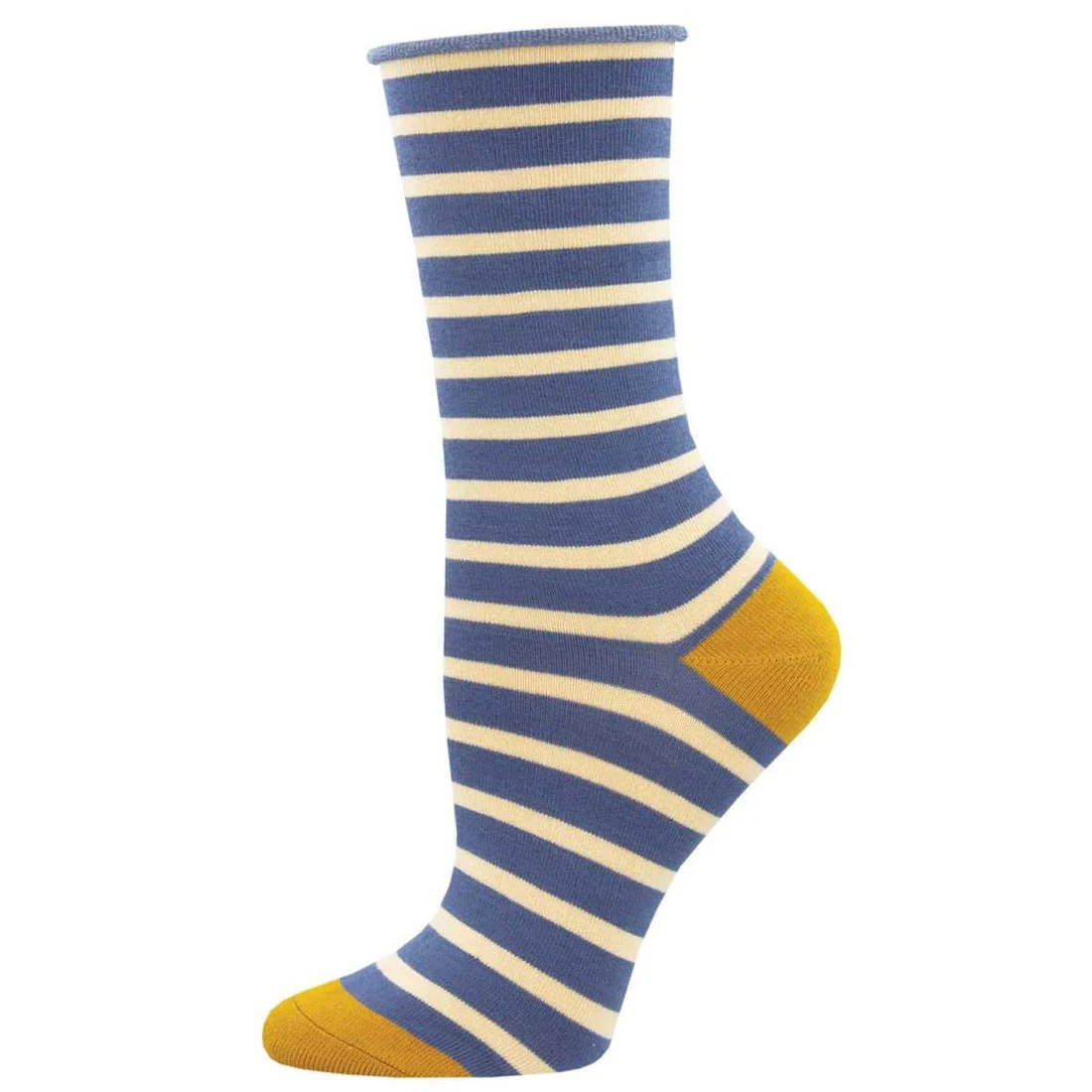 Sailor Stripe Socks | Bamboo | Women | Blue