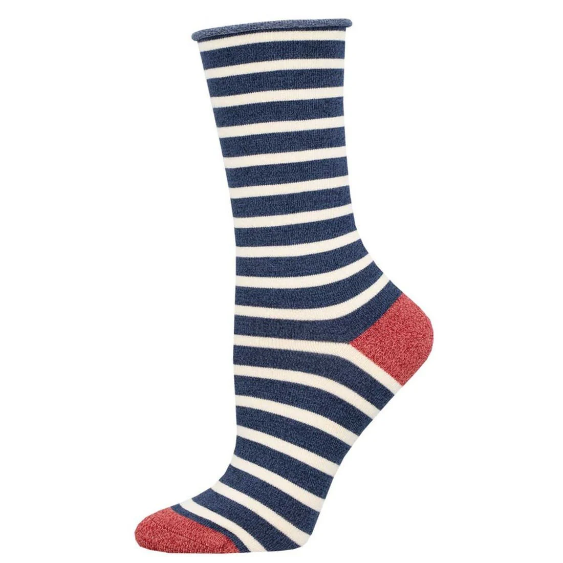 Sailor Stripe Socks | Bamboo | Women | Navy/Ivory