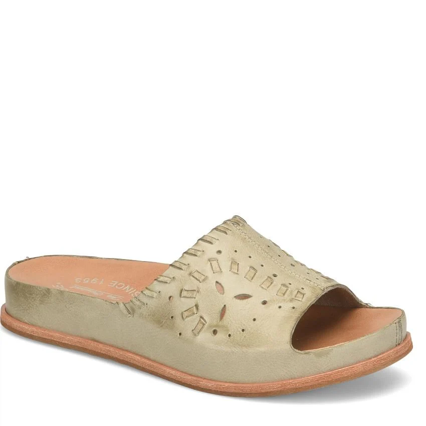 Tutsi Woven | Leather | Light Green