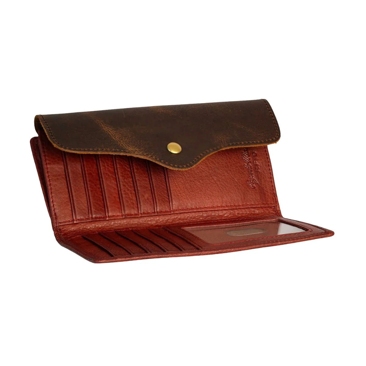Vintage Card Case Wallet | Henna - Image 2
