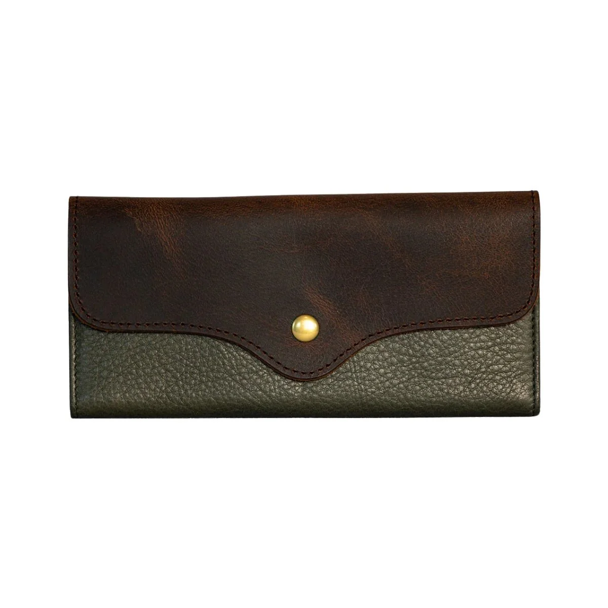 Vintage Card Case Wallet | Olive
